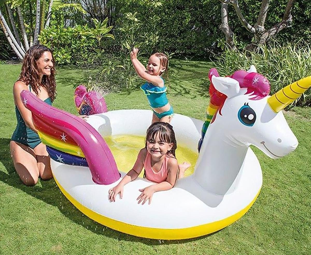 intex unicorn pool float