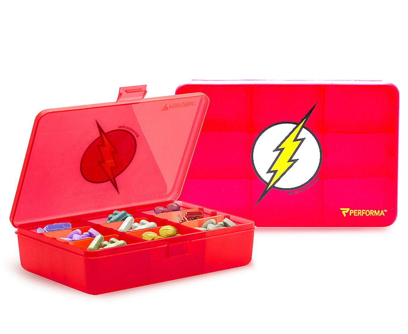 Performa DC Comics Flash Vitamin Pill Container | Catch.co.nz