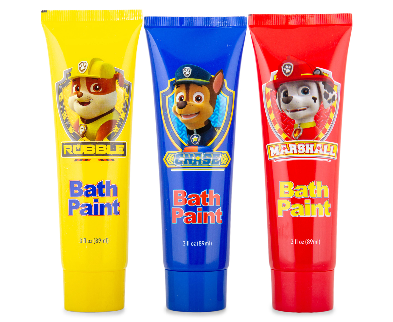 Paw Patrol 3-Piece Bathtime Paint Set | Catch.co.nz