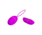 Joanne Wireless Remote Vibrating Egg - Purple