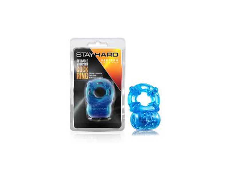 Stay Hard Reusable 5 Function Cock Ring