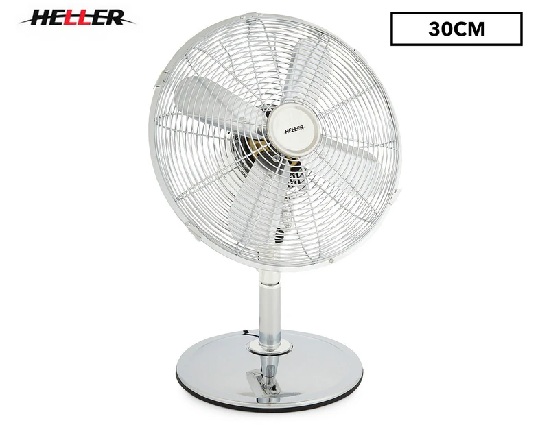 Heller 30cm Metal Desk Fan