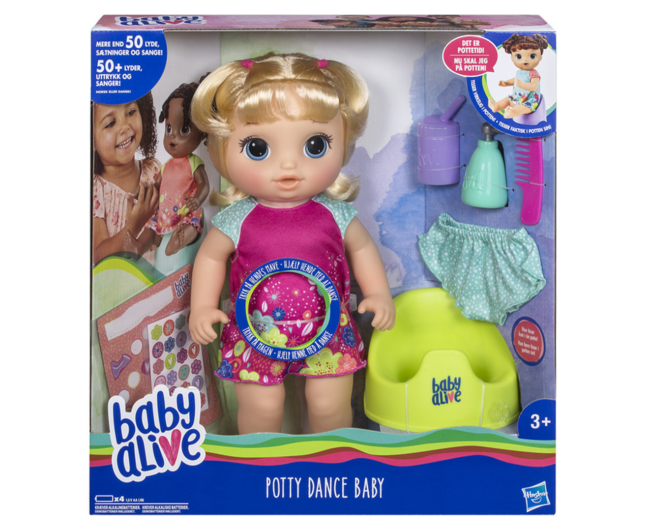 Baby Alive Potty Dance Baby Girl Doll | Catch.co.nz