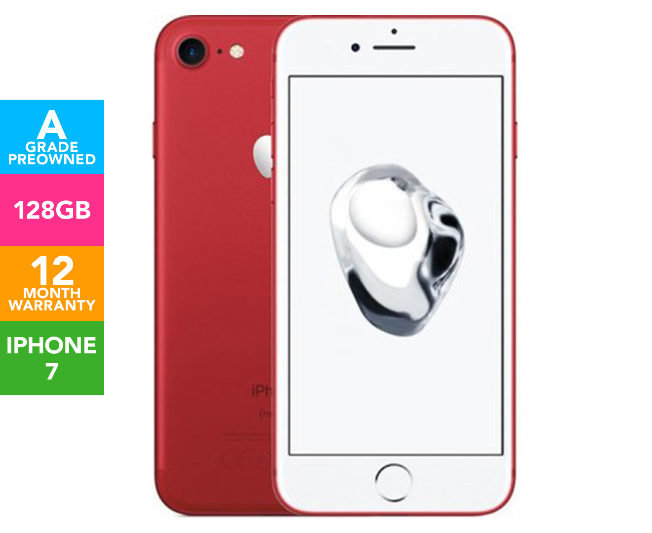 Pre-Owned Apple iPhone 7 128GB Unlocked - Red | M.catch.com.au