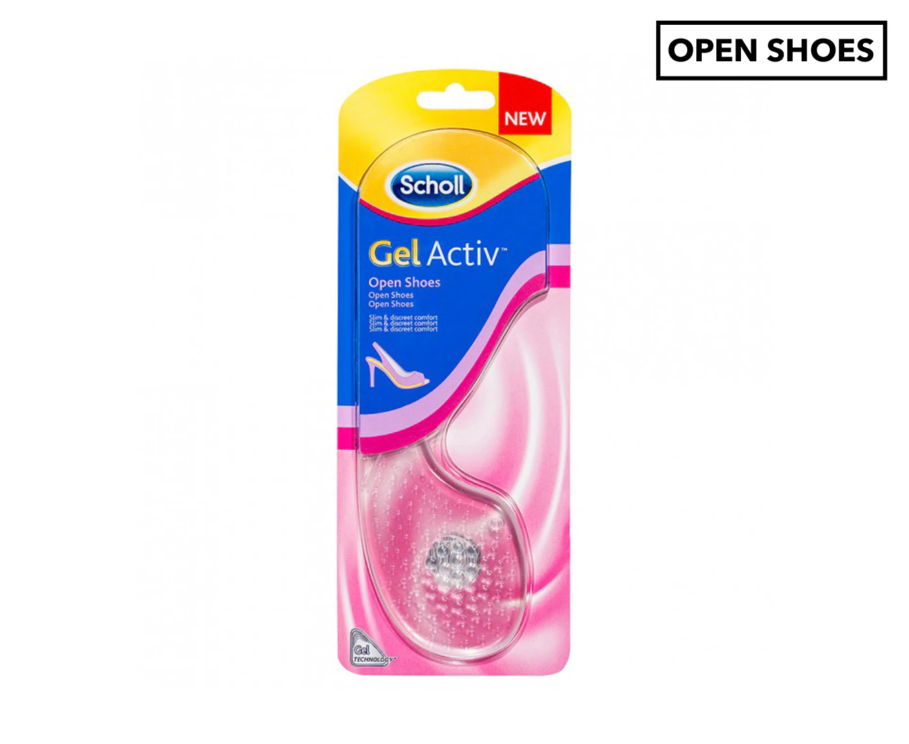 Scholl Gel Activ Insoles Open Shoes