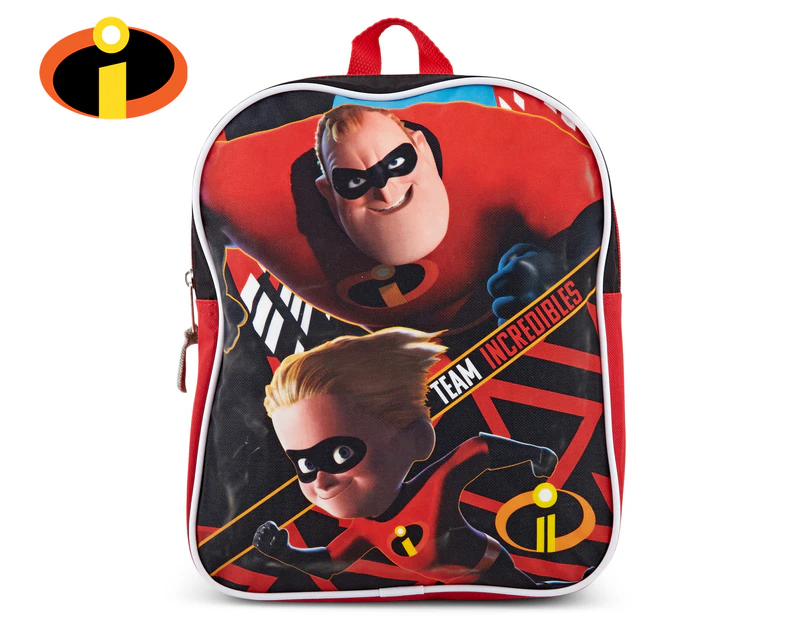 Incredibles 2 11L Mini-Backpack - Black/Red/Multi