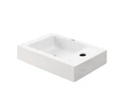 Cefito Bathroom Basin Ceramic Vanity Unit Wash Counter Top Wall Hung Faucet Sink