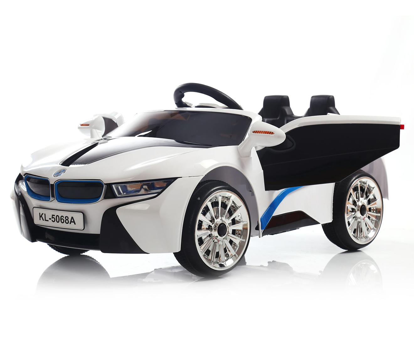 BMW i8 Electric Kids Ride On Car - White 9348569026316 | eBay