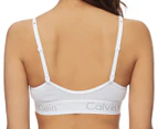 Calvin Klein Women's Unlined Bralette - White