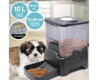 10L Pet Feeder Automatic Food Dispenser Cat Dog Bowl Digital Large Food Bowl Pets