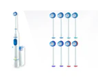 Rechargeable Electric Toothbrush Oscillating 8X Replacement Brush Heads