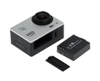 Full Hd 1080P Sports Dv Camera 30M Waterproof + Wifi 1.5" Lcd Mount Silver