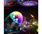 Sound Activated Party Lights Disco Ball Party Decorations 3W RGB LED Light Show Music Activated DJ Light 9