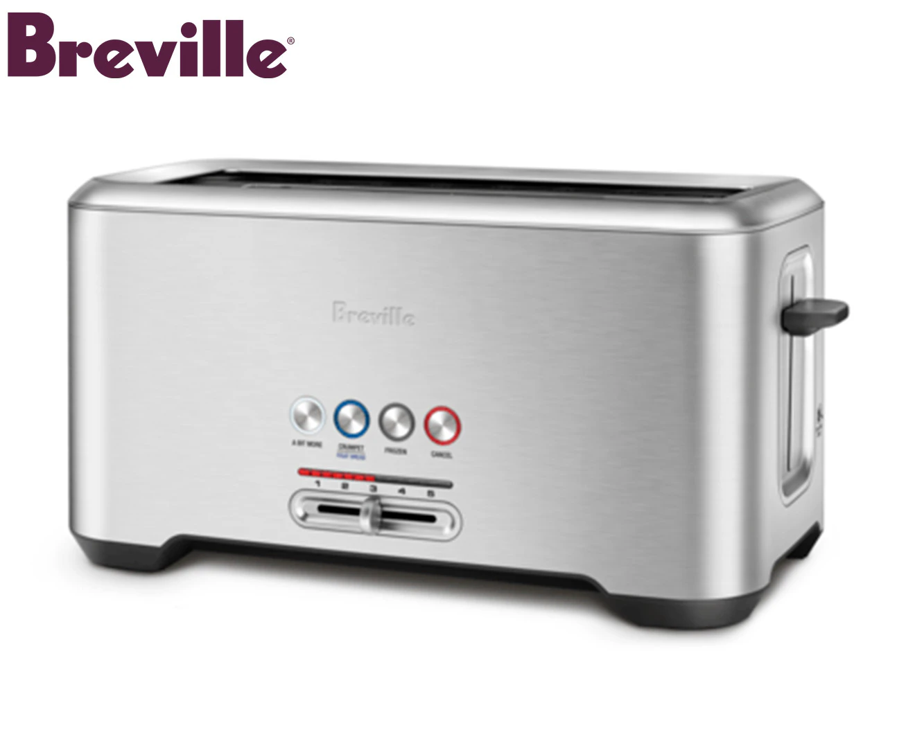 Breville Lift and Look Pro 1800W 4 Slice Electric Toaster w/Progress Indicator