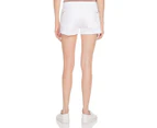 7 For All Mankind Women's Shorts Denim Shorts - Color: White