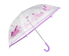 Drizzles Childrens/Kids Unicorn Umbrella (Lilac) - UM330