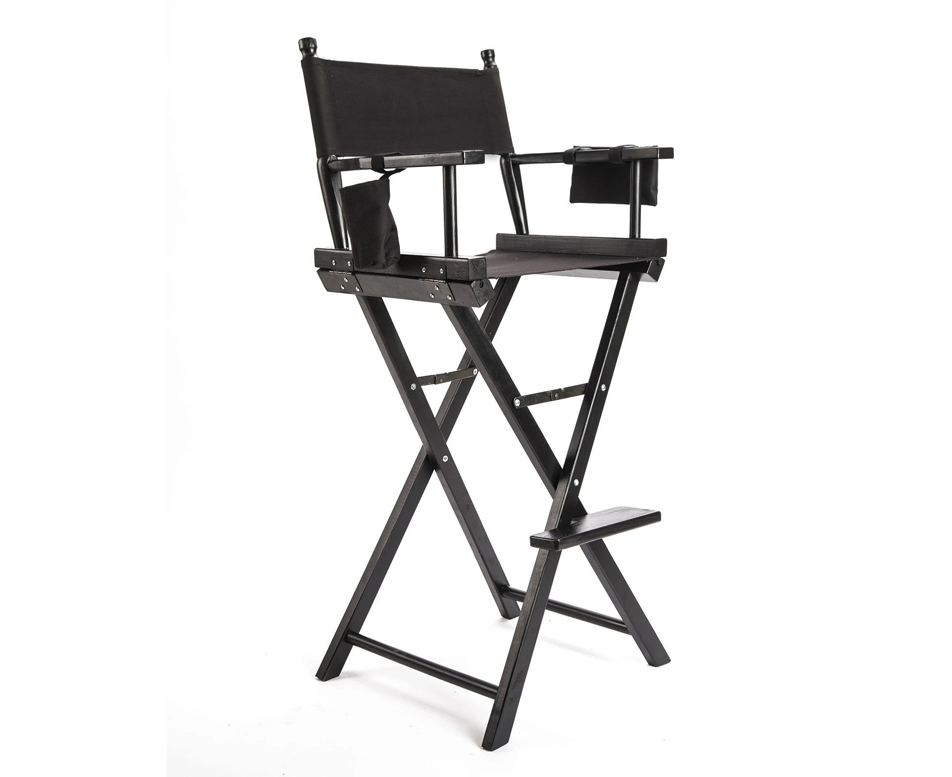 La Bella Black Folding Tall Chair DARK HUMOR Movie Director 75cm