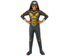 Wasp Classic Costume Girls Child Marvel Ant-Man and The Wasp Jumpsuit Mask