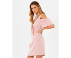 Tussah Women's Corby Mini Dress - Pale Pink