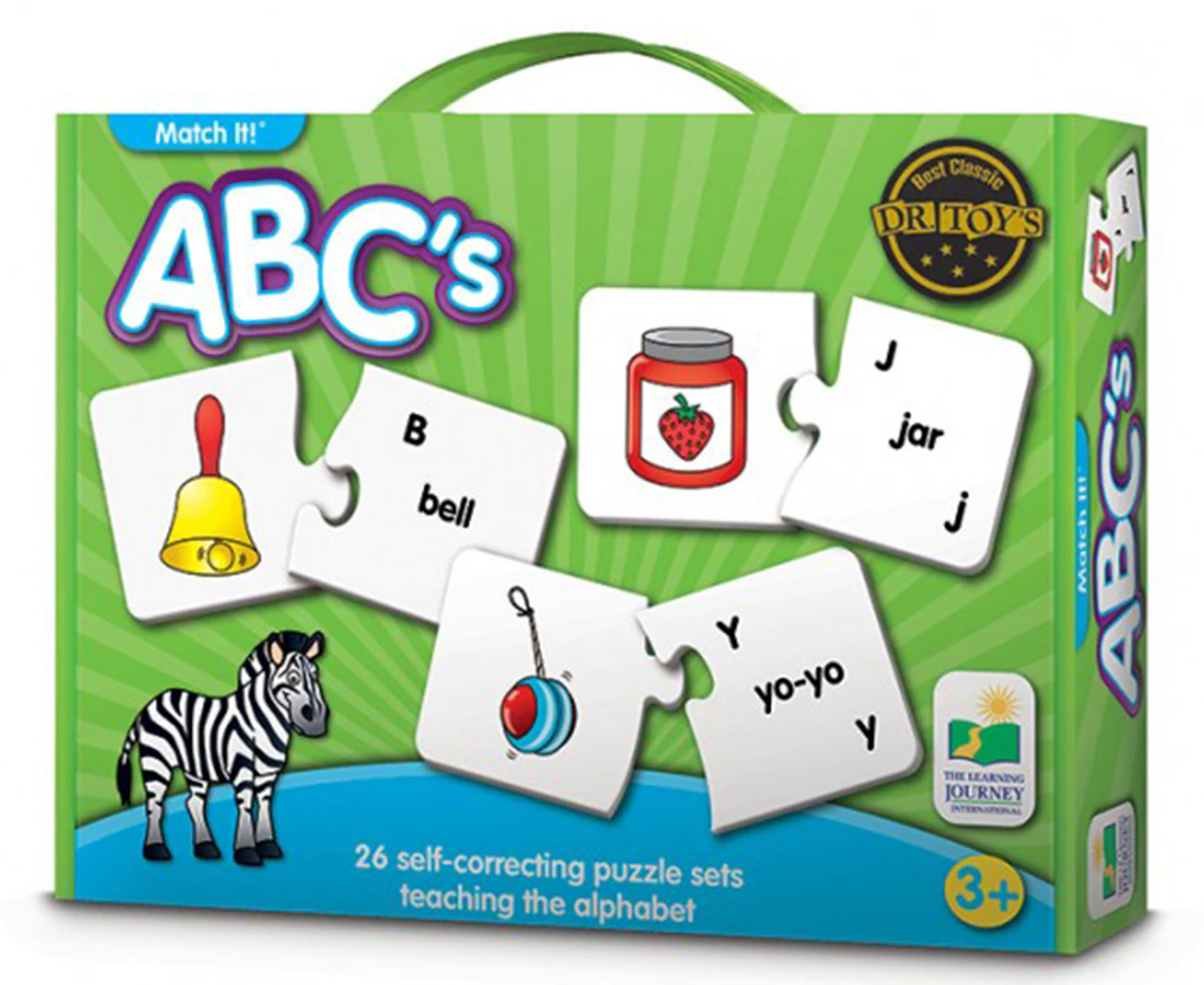 Learning Journey Match It! ABCs Kids/Child Educational Fun Puzzle Toy 3-6y