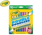 Crayola Double Doodlers Dual-Ended Markers 10-Pack 1