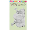 Stampendous House Mouse Cling Stamp-Gum Drop Toss