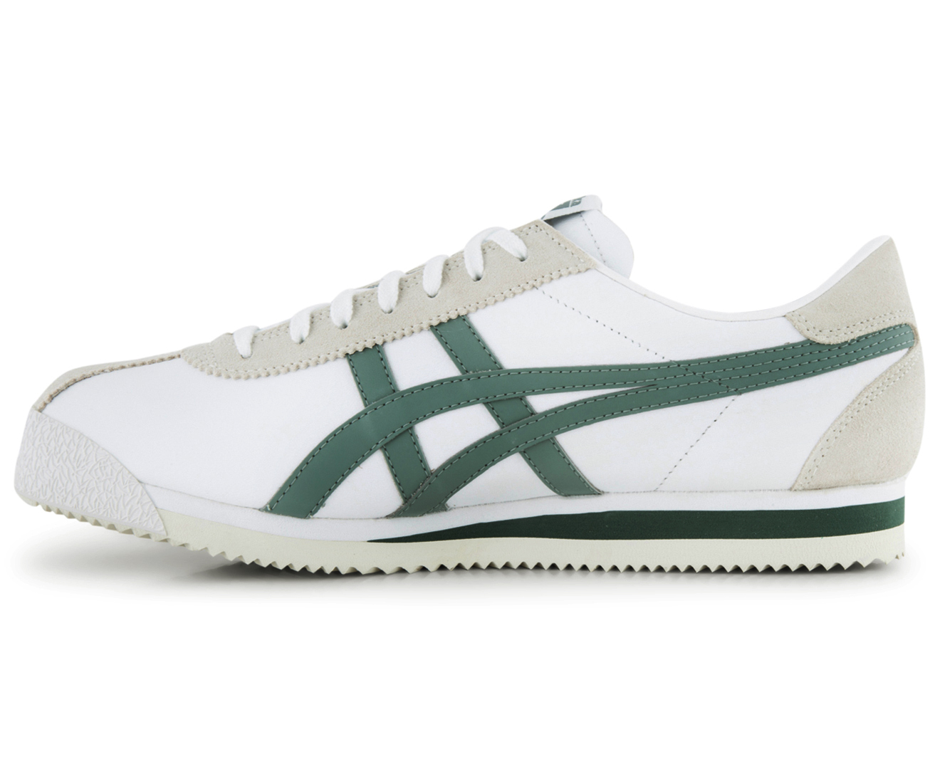 onitsuka tiger white hunter green