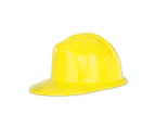 Construction Helmet Hat Yellow Plastic