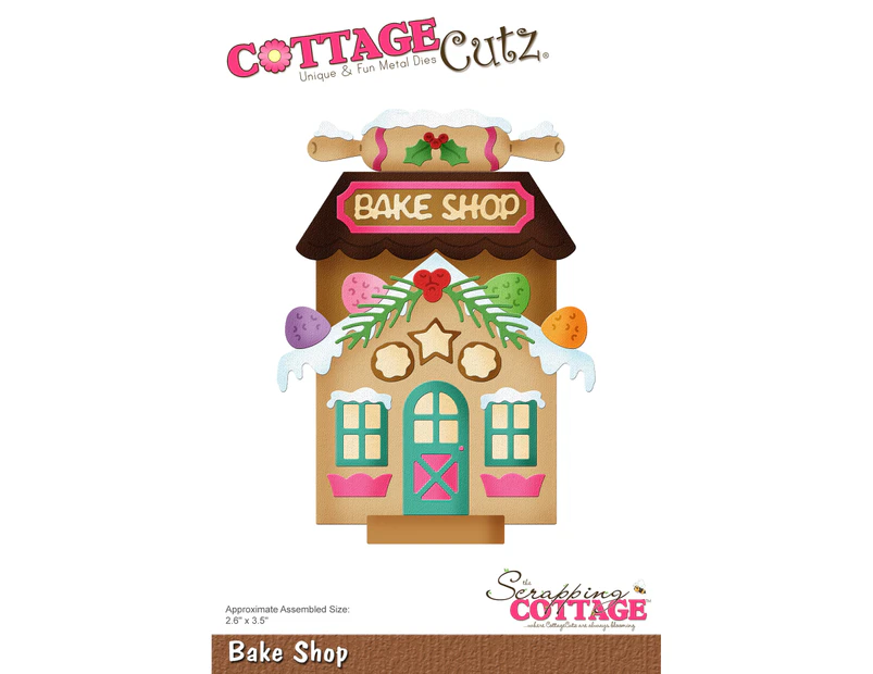 Cottagecutz Die-Bake Shop 2.6"X3.5"