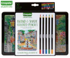 Crayola Signature Blend & Shade Colour Pencils 50-Pack
