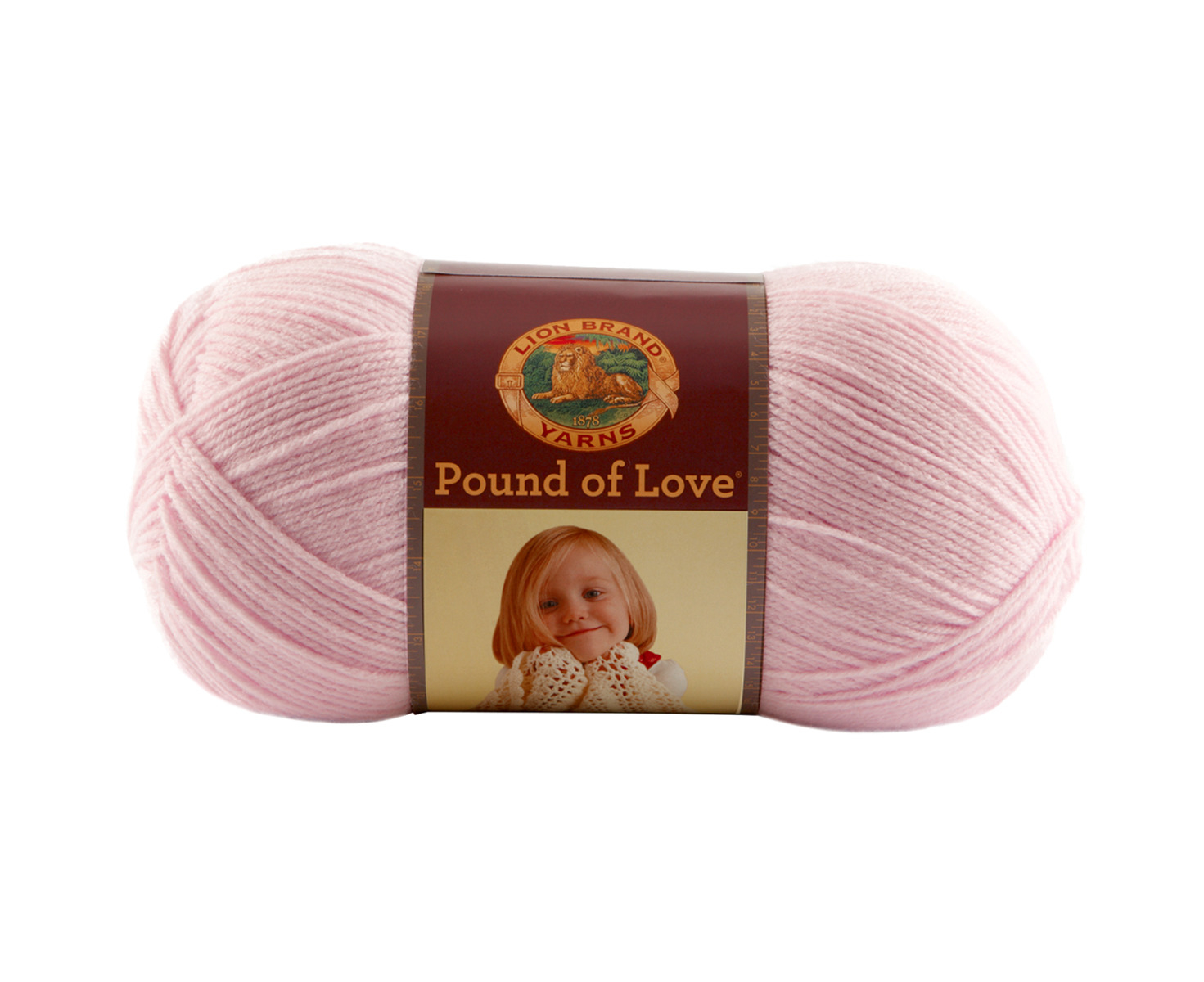 Lion Brand Pound of Love Yarn-Straw