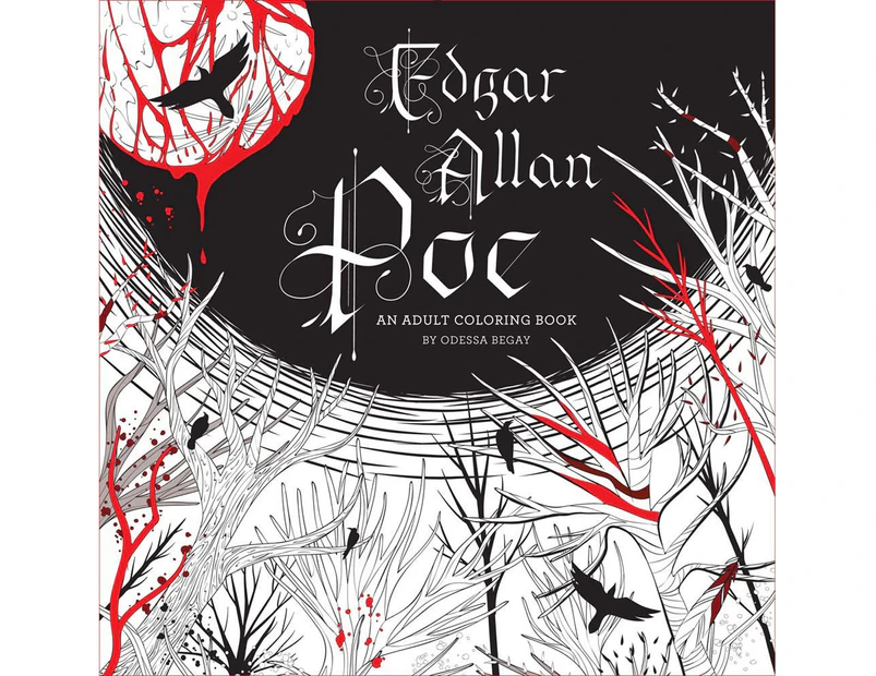 Lark Books-Edgar Allan Poe: An Adult Coloring Book