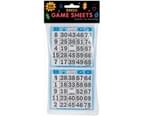 Bingo Game Sheets 4"X8" 125/Pkg 1