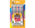 BIC Xtra Sparkle Mechanical Pencils 24/Pkg-Assorted Barrels