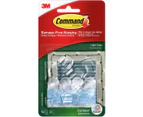 Command Outdoor Light Clip 16/Pkg-16 Clear Clips & 20 Strips