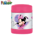 Thermos FUNtainer Stainless Steel Vacuum Insulated Food Jar 290mL - Minnie Mouse