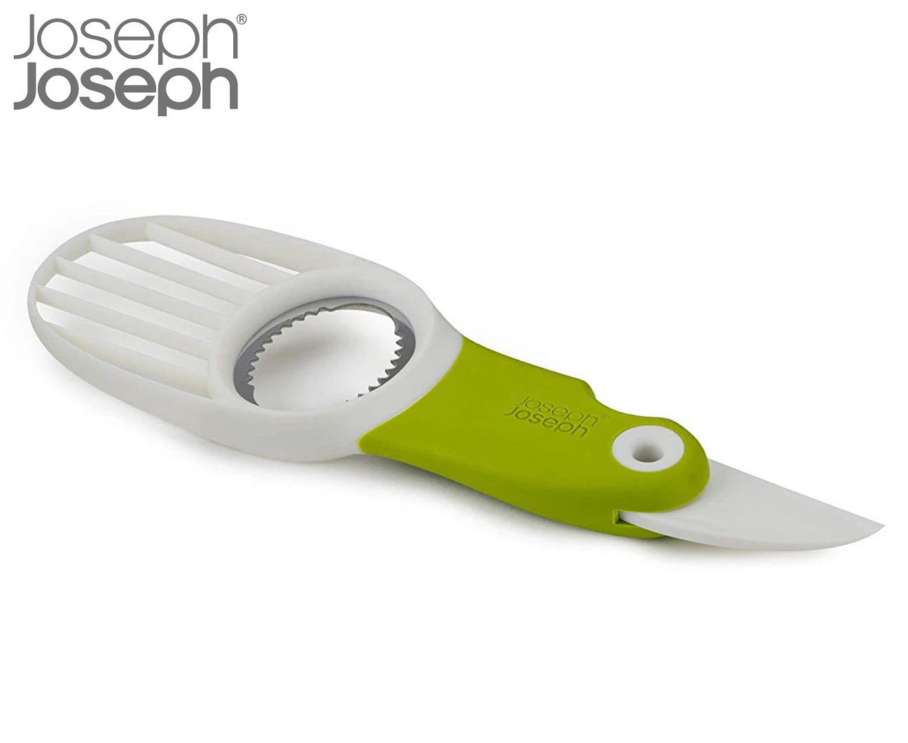 Joseph & Joseph GoAvocado Ergonomic 3-in-1 Avocado Peeling Tool Green/White