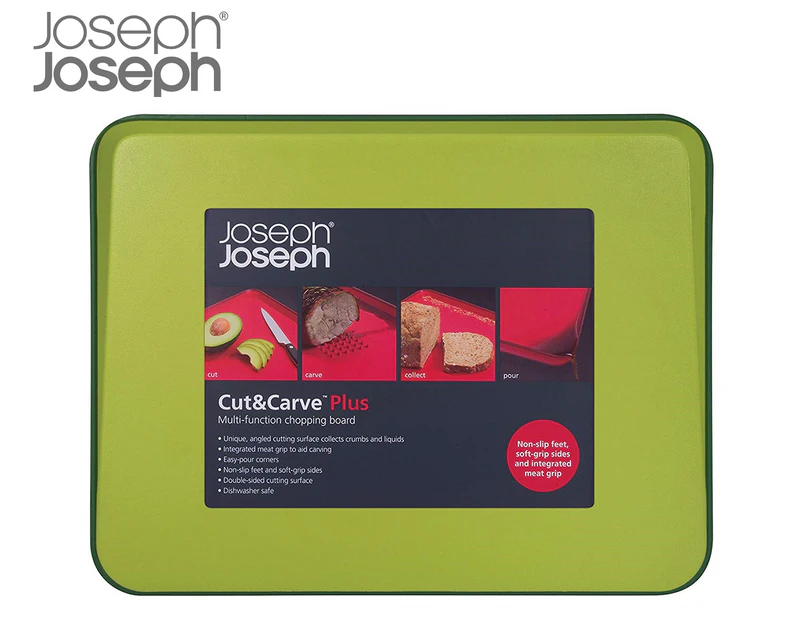 Joseph Joseph Cut & Carve Plus Chopping Board - Green