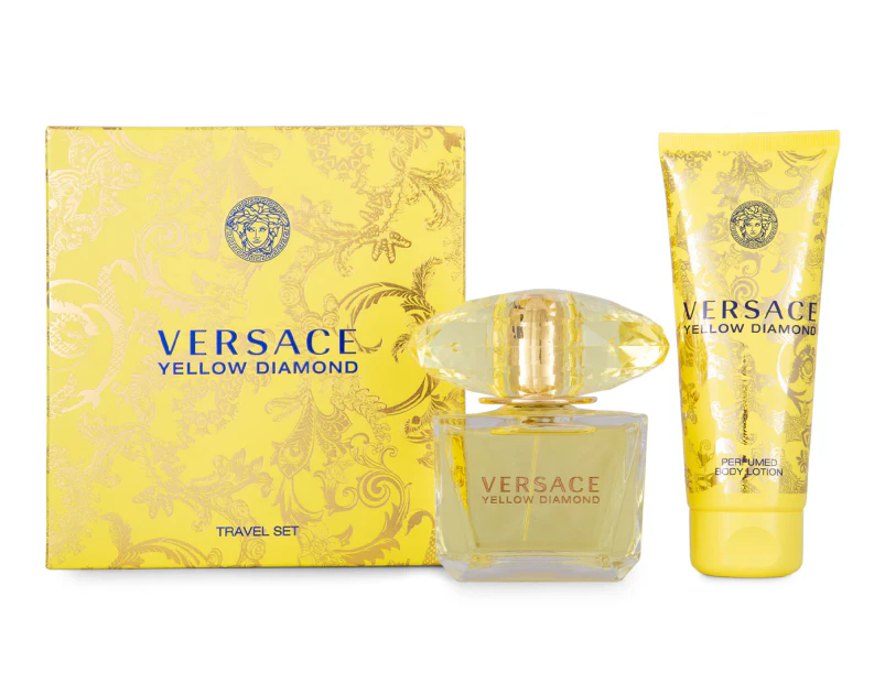 Versace Yellow Diamond For Women 2-Piece Travel Set