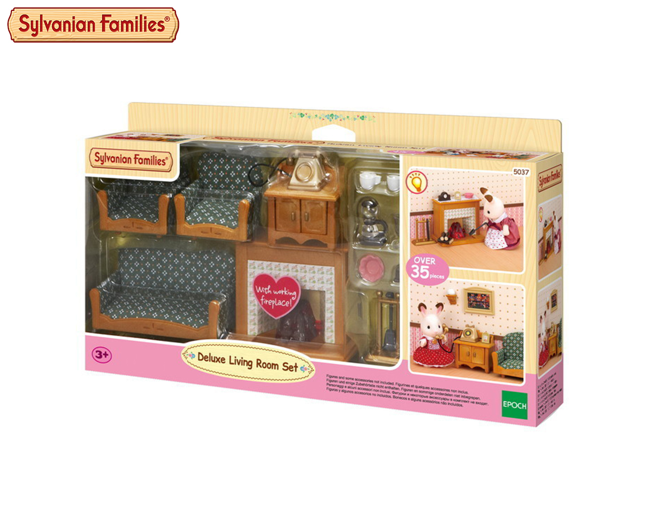 sylvanian families living room