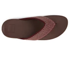 Fitflop Women's Crystall II Toe-Thongs - Berry