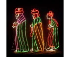 LED Three Wise Men Classic Christmas Motif Light Decoration Nativity