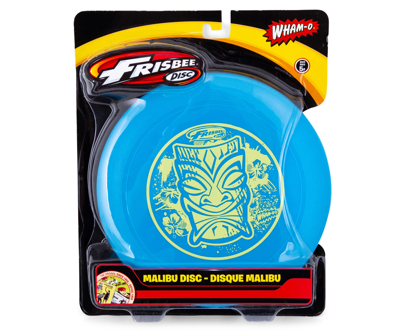 Wham-O Malibu Frisbee 23cm Disc Lightweight Flying Ring Kids Toy 5y+ Assorted