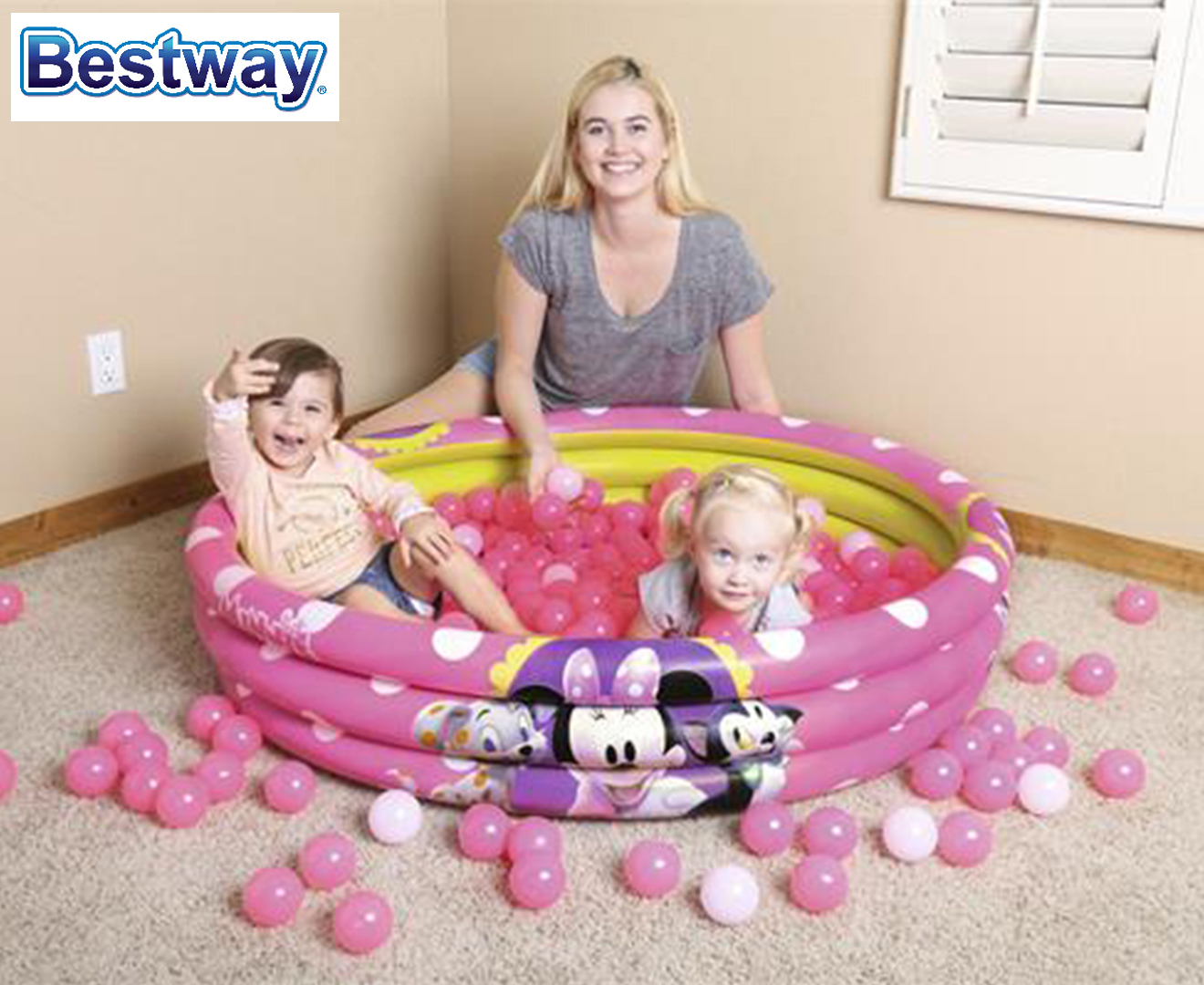 minnie mouse ball pit 100 balls