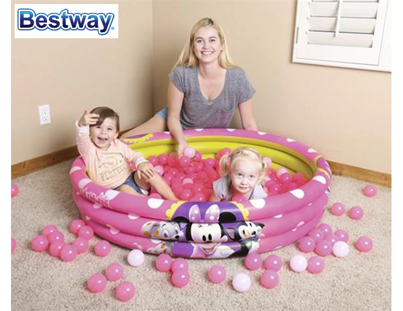 Minnie Mouse 122cm Inflatable Baby Ball Pit Play Pool