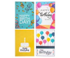 Premium Assorted Birthday Cards 60-Pack