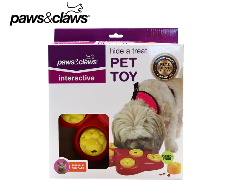 Paws & Claws Interactive Hide a Treat Pet Toy 