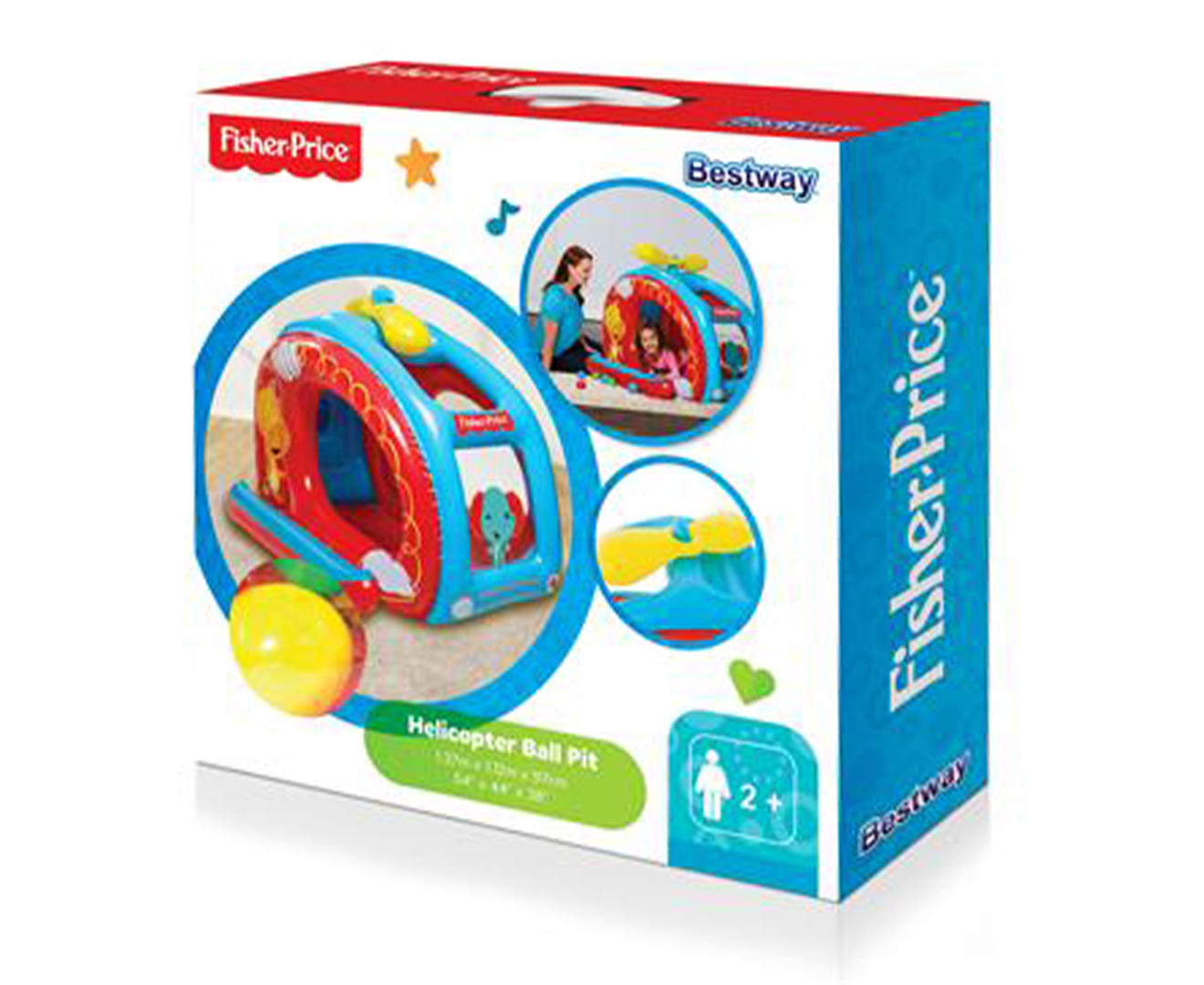 bestway helicopter ball pit