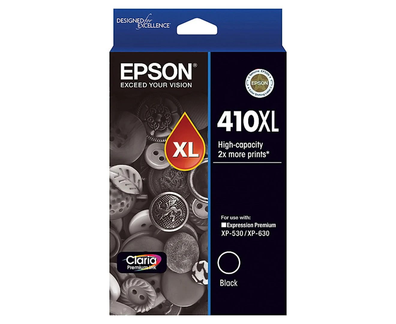 EPSON 410XL Photo Black Ink Cartridge