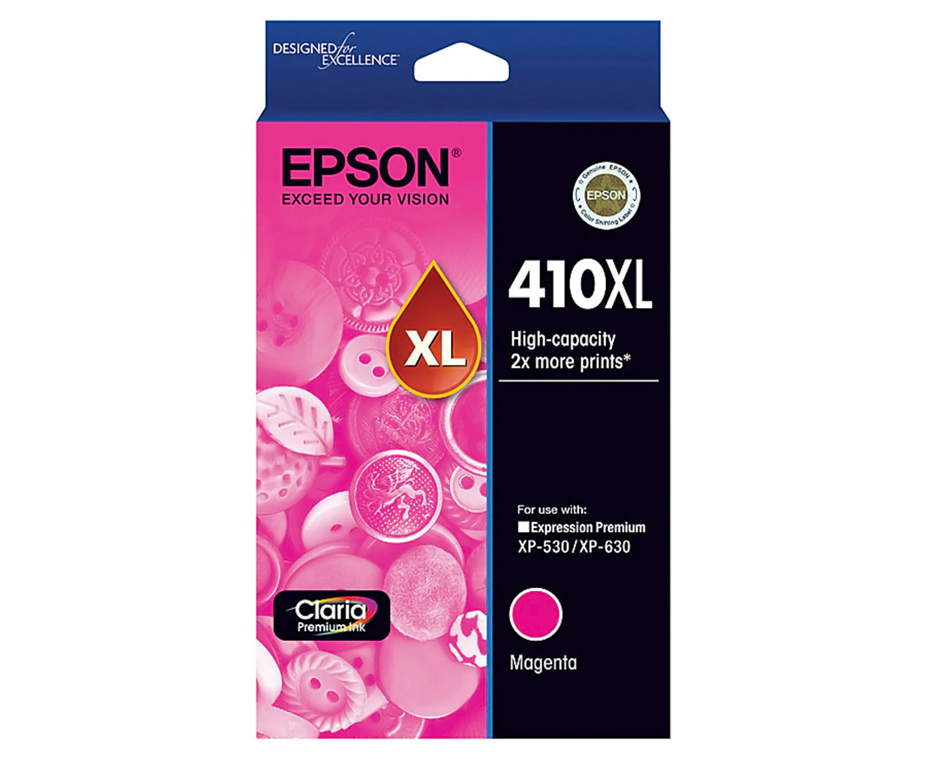 EPSON 410XL Magenta Ink Cartridge